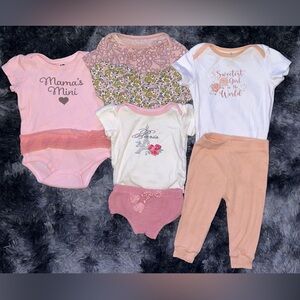 ❤️❤️ 6-9 Months Baby Girl Clothing Bundle Lot of 8 Items